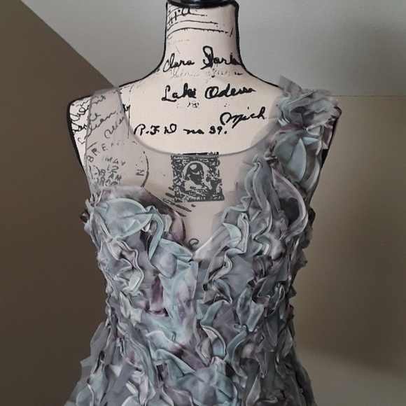 NWT, BCBGMaxAzria Silk Eva Dress - Picture 12 of 17